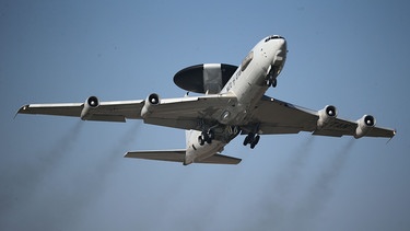Awacs-Flugzeug | Bild: picture-alliance/dpa