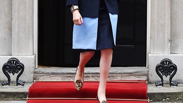 Theresa May, britische Premierministerin  | Bild: picture-alliance/dpa|Andy Rain