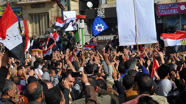 Ägypten Jahrestag Revolution | Bild: picture-alliance/dpa