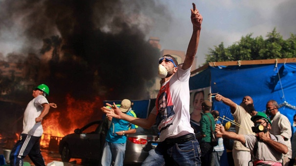Straßenkämpfe in Ägypten | Bild: picture-alliance/dpa