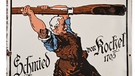 Emaille-Werbeschild der Münchner Brauerei Kochelbräu, um 1910 | Bild: Haus der Bayerischen Geschichte