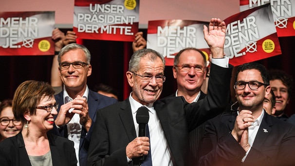 Austrian presidential candidate and former head of the Austrian Green Party, Alexander Van der Bellen | Bild: picture-alliance/dpa/Christian Bruna