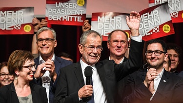 Austrian presidential candidate and former head of the Austrian Green Party, Alexander Van der Bellen | Bild: picture-alliance/dpa/Christian Bruna