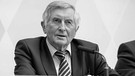 Der frühere bayerische Landtagspräsident Alois Glück ist tot. | Bild: pa/Matthias Balk