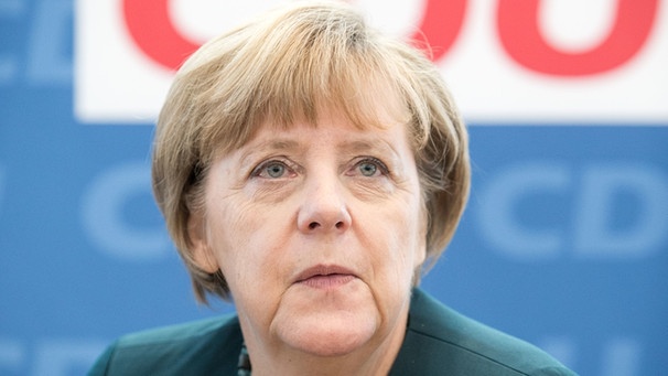 Bundeskanzlerin Angela Merkel bei einer Sitzung des CDU-Bundesvorstandes am 12.10.2015 | Bild: picture-alliance/dpa