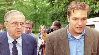 Anton Pohlmann und Sohn Stefan (Aufnahme von 1996) | Bild: picture-alliance/dpa