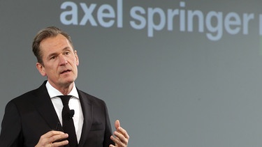 Axel Springer-Konzernchef Matthias Döpfner | Bild: picture-alliance/dpa/Wolfgang Kumm