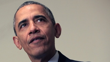 US-Präsident Barack Obama | Bild: picture-alliance/dpa/Dennis Brack / Pool