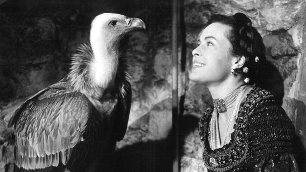 Barbara Rütting als "Geierwally" (1956) | Bild: picture-alliance/dpa