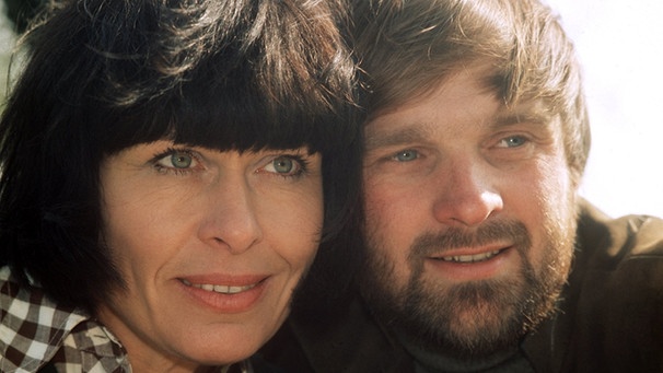Barbara Rütting und Lutz Hochstraate (1974) | Bild: picture-alliance/dpa