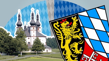 Kappel bei Waldsassen, Wappen Oberpfalz | Bild: picture-alliance/dpa; Montage:BR 