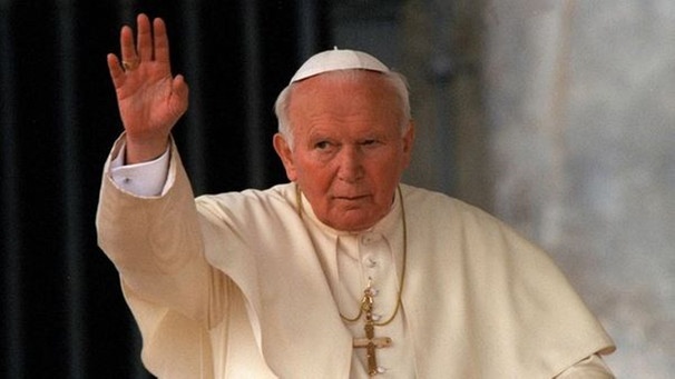 Johannes Paul II. in einer Aufnahme von 1998 | Bild: picture-alliance/dpa