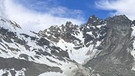 Blick auf den Gipfelaufbau des Fluchthorns | Bild: dpa-Bildfunk/Riccardo Mizio/Zeitungsfoto.At