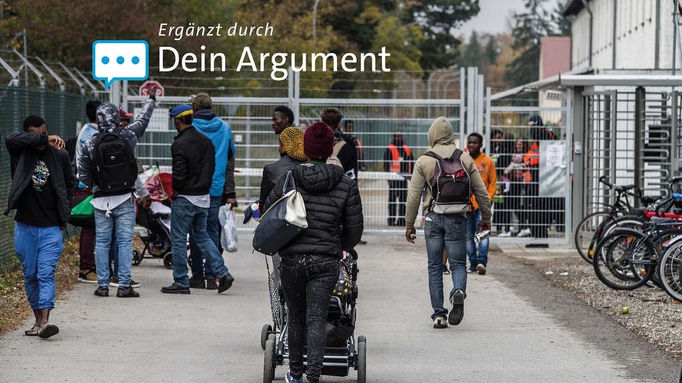 Ein Bild aus einer Unterkunft für Asylbewerber in Fürstenfeldbruck im Jahr 2018. Welche Konzepte haben die Parteien heute zum Thema Migration? | Bild: Picture Alliance/Sachelle Babbar