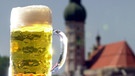 "Kunst und Bier" gibt's heuer in Andechs zum 20. Mal. | Bild: Picture Alliance/dpa/Peter Kneffel