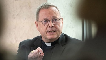 Georg Bätzing, Bischof von Limburg und Vorsitzender der Deutschen Bischofskonferenz | Bild: dpa-Bildfunk/Marijan Murat