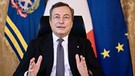  Mario Draghi, italienischer Ministerpräsident | Bild: dpa-Bildfunk/Filippo Attili
