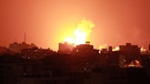 Konflikt in Nahost - Luftangriffe auf Gaza | Bild: dpa-Bildfunk/Bashar Taleb