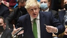Boris Johnson rechtfertigt sich im Unterhaus | Bild: dpa-Bildfunk/Jessica Taylor