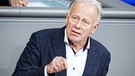 Jürgen Trittin (Bündnis 90/Die Grünen), früherer Bundesumweltminister, im Bundestag | Bild: picture-alliance/dpa