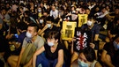 Protestkundgebung in Hongkong | Bild: pa/dpa/Gregor Fischer