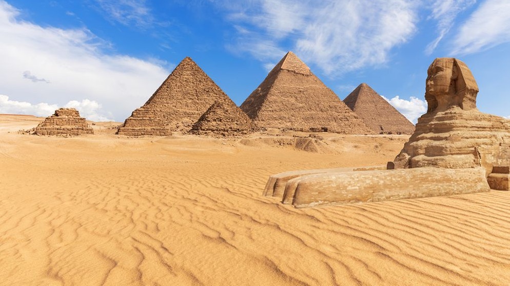 Pyramiden von Gizeh und Sphinx | Bild: stock.adobe.com