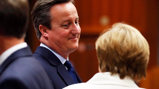 Cameron und Merkel beim Brexit-Gipfel | Bild: REUTERS/Phil Noble