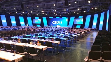 CSU-Parteitag in München | Bild: BR / Jürgen Lang