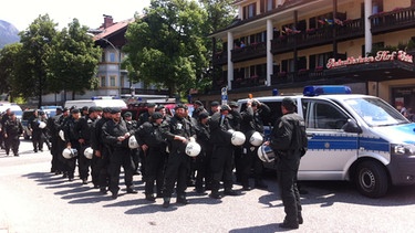 Stop-G7-Demo in Garmisch | Bild: BR / Kubitza