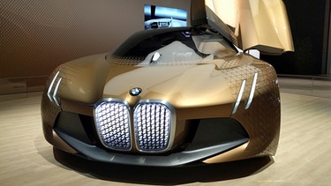 "Visions-Fahrzeug" von BMW | Bild: BR