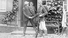 Verabschiedung von der Familie, 1914 | Bild: Scherl / Süddeutsche Zeitung Photo