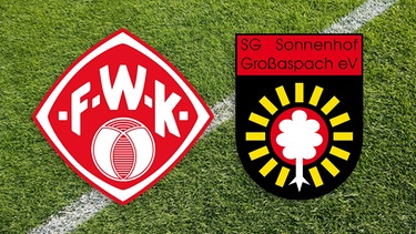 Würzburger Kickers vs. Sonnenhof Großaspach | Bild: BR; Montage: BR