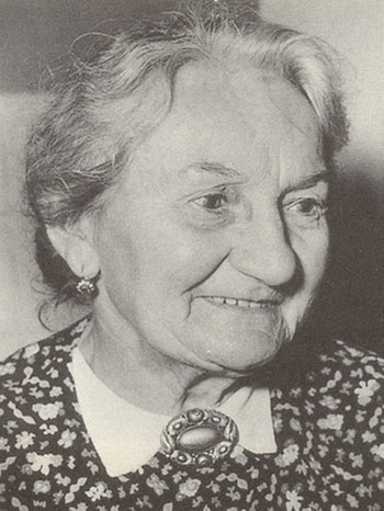 Gisela Royes, Ehefrau von Karl Valentin (Aufnahme um 1950) | Bild: Valentin-Erben / RA Fette