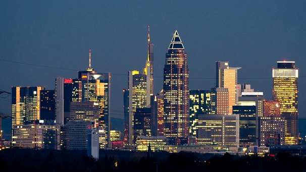 Skyline der Banken-Metropole Frankfurt | Bild: picture-alliance/dpa