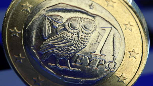 Griechische Euro-Münze | Bild: picture-alliance/dpa