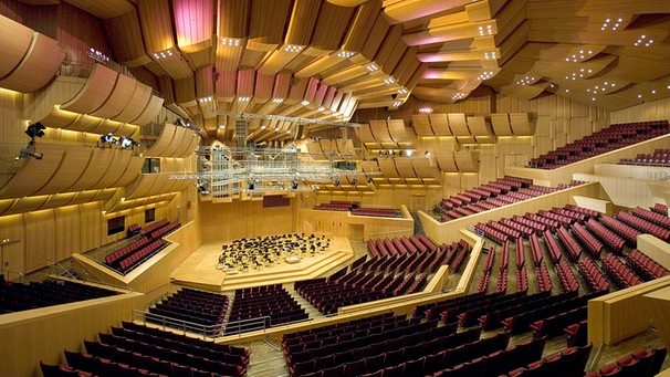 Konzertsaal der Philharmonie im Gasteig in München | Bild: picture-alliance/dpa, Gasteig München GmbH / Matthias Schönhofer