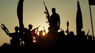 Symbolbild: Militante Dschihad-Mitglieder | Bild: picture-alliance/dpa