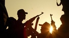 Symbolbild: Militante Dschihad-Mitglieder | Bild: picture-alliance/dpa