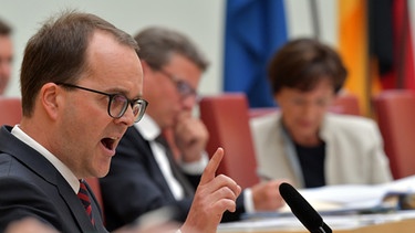 Der SPD-Fraktionsvorsitzende im bayerischen Landtag, Markus Rinderspacher | Bild: picture-alliance/dpa