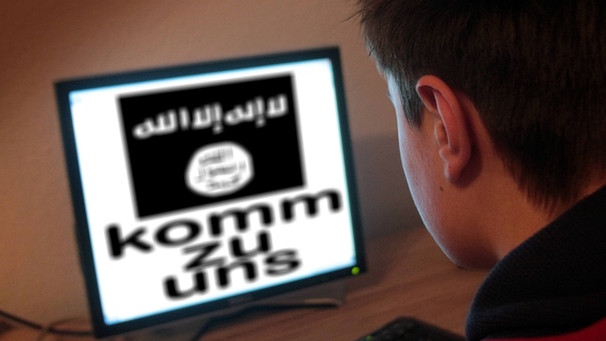 Anwerbeversuche von Islamisten im Internet (Symbolbild) | Bild: picture-alliance/dpa