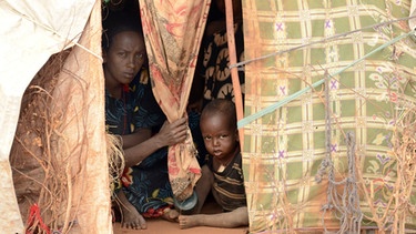 Hunger und Dürre in Afrika | Bild: picture-alliance/dpa