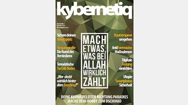 Titelbild des Flyers "Kybernetiq" | Bild: Kybernetiq