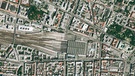 Luftbild München Hauptbahhof | Bild: Landesamt für Digitalisierung, Breitband und Vermessung