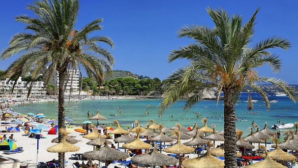 Strand auf Mallorca | Bild: picture alliance/dpa