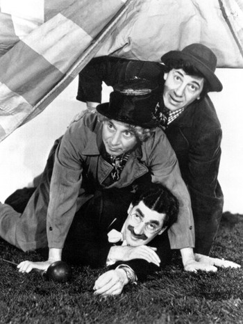 Szene aus dem Film "Die Marx Brothers im Zirkus" (1939) | Bild: picture-alliance/dpa