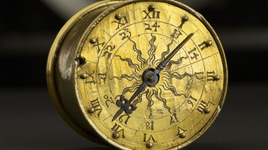 Die Henlein-Uhr aus dem Germanischen Nationalmuseum wurde per Computertomographie durchleuchtet | Bild: Germanisches Nationalmuseum