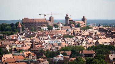 Panoramablick auf die Kaiserburg Nürnberg | Bild: picture alliance/Daniel Karmann/dpa