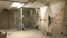 Der Bleiweiß-Bunker wird zu einem Kinderhort umgebaut | Bild: BR-Studio Franken/Christian Schiele