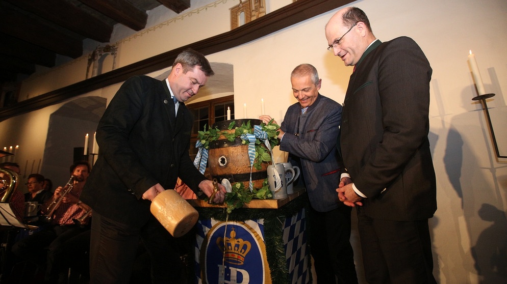 Bockbieranstich mit Markus Söder in Nürnberg | Bild: news5
