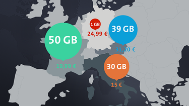 Infografik: Vergleich europaweit | Bild: BR